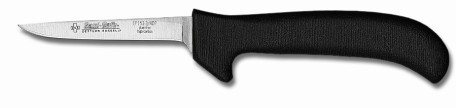 EP153 3/4 3DPB Sani-Safe Drop Point Knife 3 3/4" 3 drop point knife, black handle EACH
