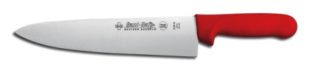 S145-10R-PCP Sani-Safe Cook's Knife 10" cooks knife, red handle EACH