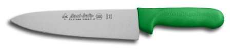 S145-8G-PCP Sani-Safe Cook's Knife 8" cooks knife, green handle EACH