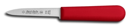 S104R-PCP Sani-Safe Parer Paring Knife 3 1/4" parer, red handle EACH
