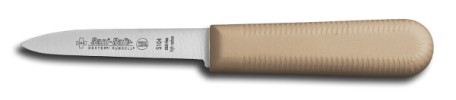 S104T-PCP Sani-Safe Parer Paring Knife 3 1/4" parer, tan handle EACH