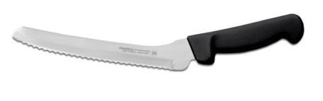 P94807B Russell International Sandwich Knife 8" offset sandwich knife, black hdl. EACH