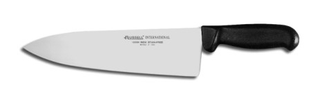 P94831B Russell International Cook's Knife 10" wide cook's knife, black handle EACH