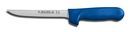 S136NC-PCP Sani-Safe Boning Knife 6" narrow boning knife, blue handle EACH