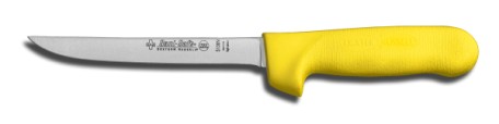 S136NY-PCP Sani-Safe Boning Knife 6" narrow boning knife, yellow handle EACH