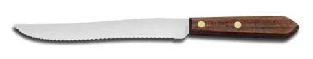 418SC  Dexter-Russell Slicer Slicing Knife 8" scalloped slicer EACH