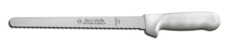 S140N-10SC-PCP Sani-Safe Slicer Slicing Knife 10" narrow scalloped roast slicer EACH