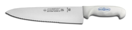 SG145-10SC Sofgrip Cook's Knife 10" scalloped cook's knife EACH