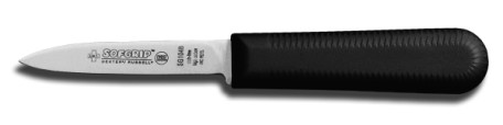 SG104B-PCP Sofgrip Parer Paring Knife 3 1/4" cook's style parer, black handle EACH