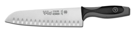 V144-9GE-PCP 9" duo-edge Santoku style chef's knife Dexter Russell Professional Cutlery 29283