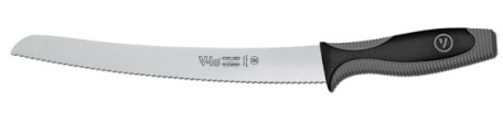 V147-10SC-CP V-lo Bread Knife 10" scalloped bread knife EACH