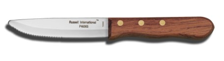 P46005 Russell International Steak Knife 4 3/4" jumbo style steak knife EACH