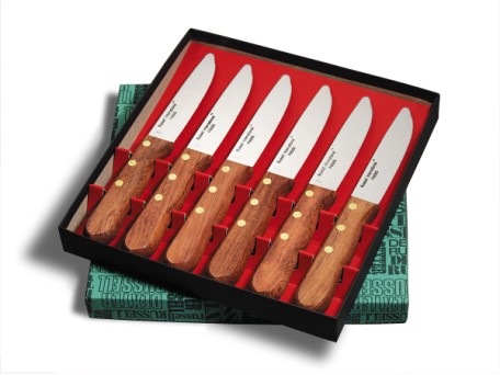 P46005-6P Russell International Cutlery Knife Sets 6 pc. jumbo style steak knife set EACH