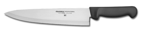 P94802B Russell International Cook's Knife 10" cook's knife, black handle EACH