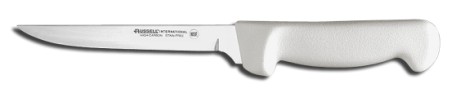 P94821 Russell International Boning Knife 6" stiff narrow boning knife EACH